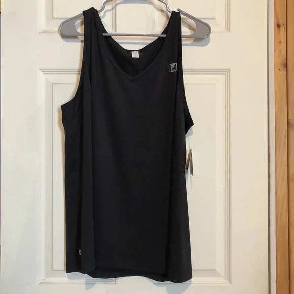 Fila Women’s 1X Tank for Workout Yoga Pilates Black NWT - Picture 1 of 4